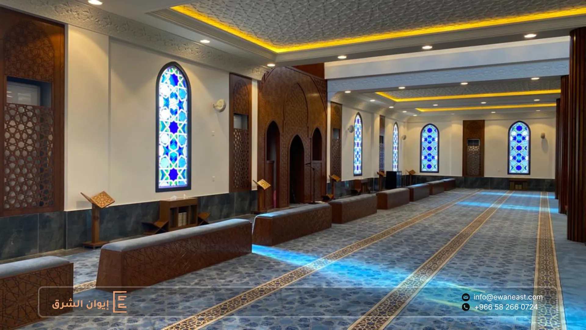 تكسيات خشب مودرن